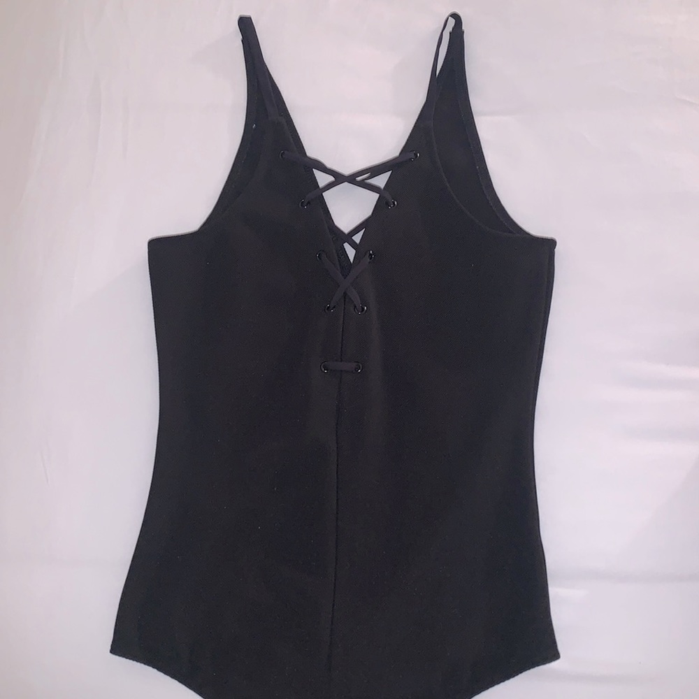Express Lace Up Bodysuit